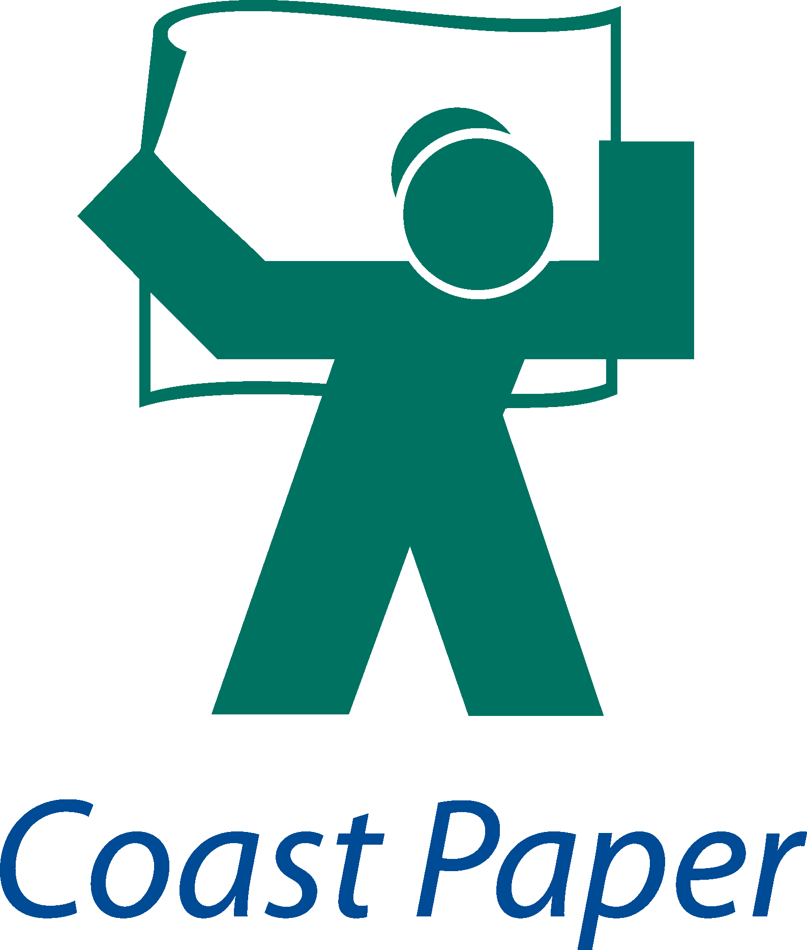 Coast Paper Logo Vector Logo